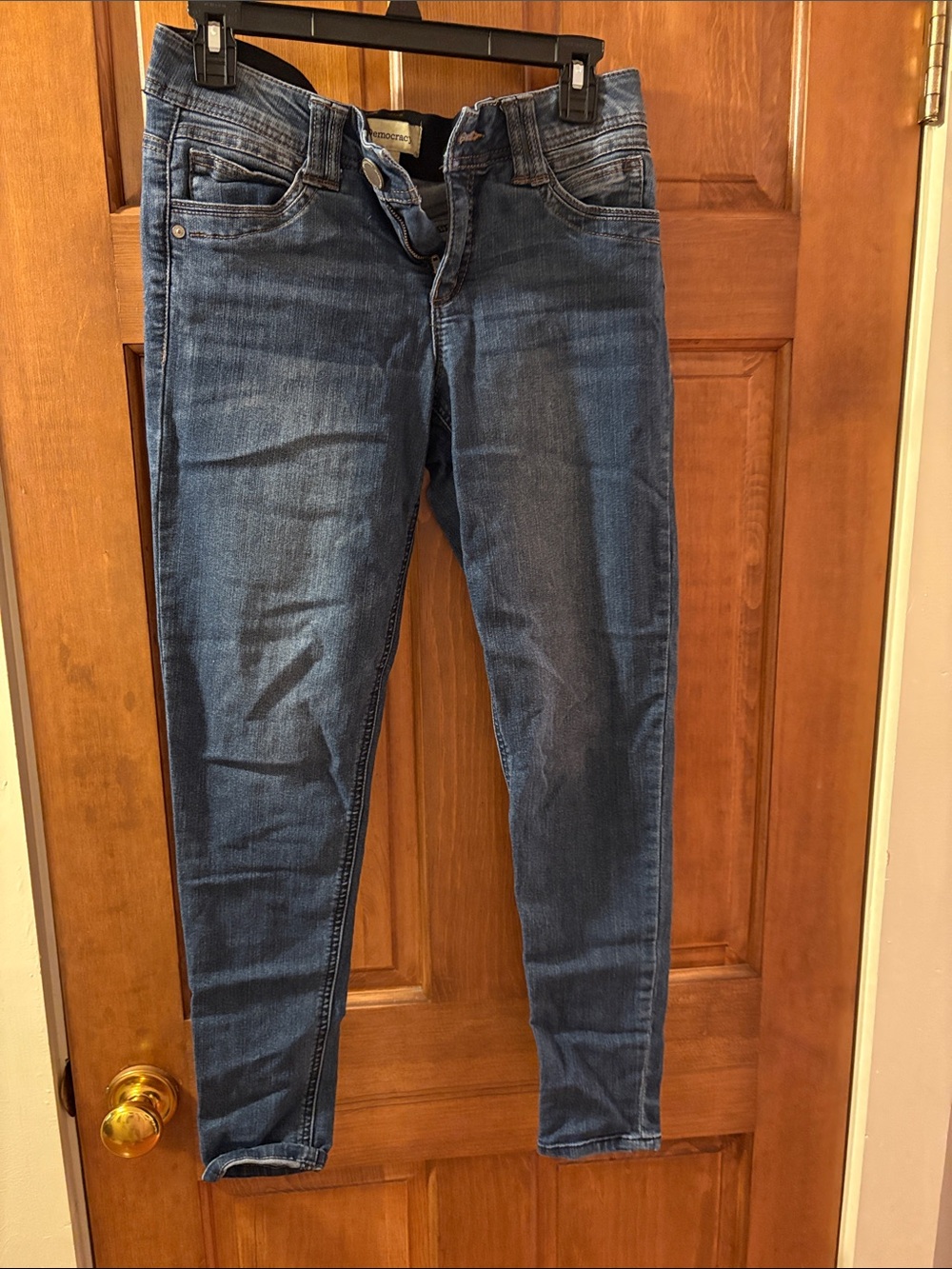Democracy Women's Dark Blue Skinny Jeans